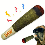 Interactive Dog Joint Sound Puppy Toys Cigar For Small Resistant Squeak Dogs Indestructible Dog Plush Chewing Toy Pet Bite Toys - shimendi