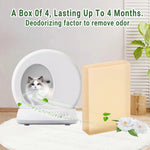Cat Litter Deodorizer Replacement for PETKIT/Meowant/UBPET Self-Cleaning Cat Litter Box SC01/SC02 - Eliminates Odors at Source - shimendi
