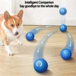 Smart Electric Ball Toy Gravity Jump Balls Dog Plaything USB Charging Automatic Teasing Dogs Artifact Intelligent Pet Cat Toys - shimendi