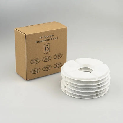 Cat Water Fountai Little Flower Water Fountain Filter Cartridge, Original Fit, Deep Purification for Pet's Healthy Water Intake