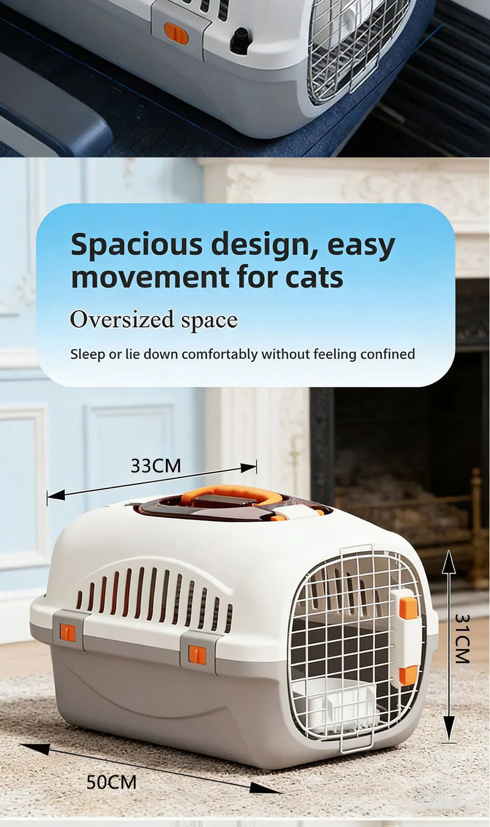 Raymax Portable Pet Carrier Spacecrt  Bag Dog Cage Travel Airline Outing Aircrt Che-in Universal Pet Fitn Scene For 8kg Pet Vet