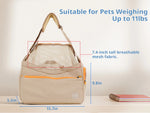 Foldable Pet Carrier Backpack for Small Medium Dogs, Airline Approved Soft Sided Dog Travel Bag with Breathable Mesh shimendi Sécurité et Confort pour Chien chat| Shimendi