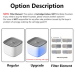 101oz/3L Pet Water Fountain Automatic Induction Circulating Filtering Cat Water Drinker USB Electric Mute Cats Water Dispenser - shimendi