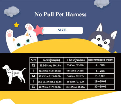 Truelove Pet Harness Small Medium Large Split Dog Fashion Outdoor Dropshipping