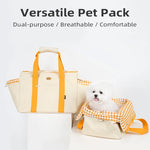 pet small dog cat bag Breathable Pets Handbag  Multipurpose pet bag nest Portable Foldable Dual-use Mobile Dog Nest dog purse - shimendi