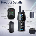Dog Shock Collar4900Ft Dog Training Collar for 5-120lbs Small Medium Large Dog Rechargeable Waterproof Beep Vibration Safe Shock - shimendi