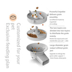 5L Double Bowls Smart Automatic Cat Feeder With Camera Cat Dry Food Video Dispenser Pet Smart Voice Recorder Auto Feeder For Dog - shimendi