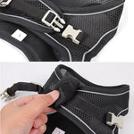 Dog Harness Leash Set for Small Dogs Adjustable Puppy Cat Harness Vest French Bulldog Chihuahua Pug Outdoor Walking Lead Leash shimendi Sécurité et Confort pour Chien chat| Shimendi