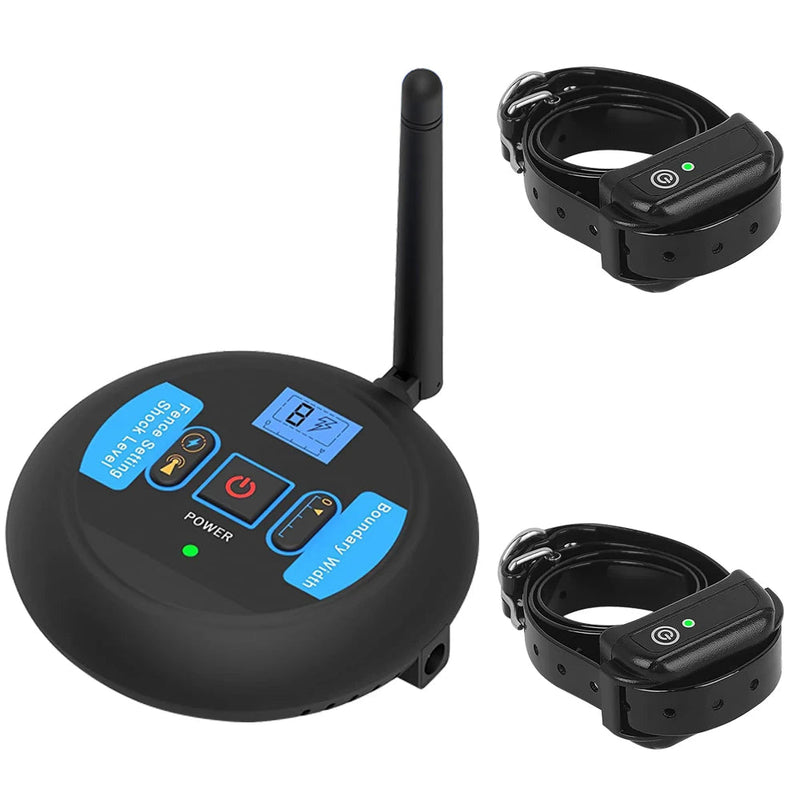 Wireless Dog Fence, Electric Dog Collar Fence,Pet Containment System, Adjustable Warning Strength, Rechargeable, Harmless and Su shimendi Sécurité et Confort pour Chien chat| Shimendi
