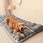 Large Plush Dog Bed Sofa Thickened Super Soft Polyester Pet Mat Dog Crate Mat Bed For Small Medium Large Dog Bed shimendi Sécurité et Confort pour Chien chat| Shimendi