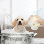 Silicone Dog Bath Massage Gloves Brush Pet Cat Bathroom Cleaning Tool Comb Brush for Dog Can Pour Shampoo Dog Grooming Supplies shimendi Sécurité et Confort pour Chien chat| Shimendi
