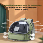 2025 New Transparent Pet Carrier Backpack Cat Accessories Outdoor Pet Shoulder bag for Cats Small Dogs Breathable Pet Supplies shimendi Sécurité et Confort pour Chien chat| Shimendi