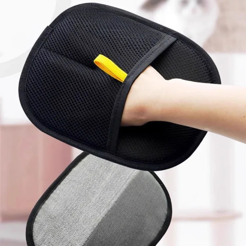 Double-Sided Pet Grooming Gloves Cat Hair Brush Kitten Cleaning Tool Dog Deshedding Brush Pet Removal Gloves Pet Supplies