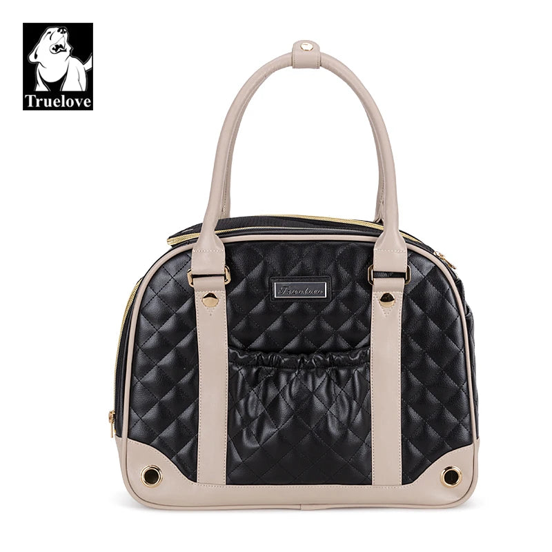 Truelove Fashion Pet Carrier Handbag Out of Portable Bag Space Cabin Hug Cat Dog Artifacts Out Bag Backpack Pet Box Cage TLX6971