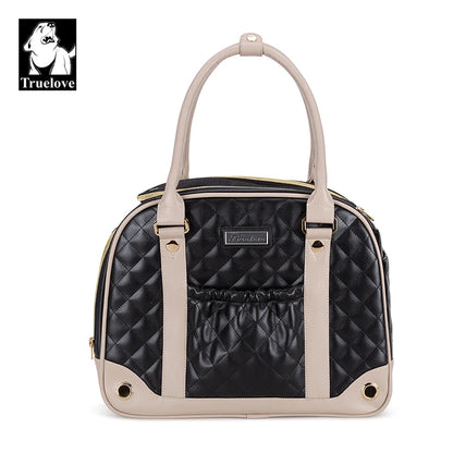 Truelove Fashion Pet Carrier Handbag Out of Portable Bag Space Cabin Hug Cat Dog Artifacts Out Bag Backpack Pet Box Cage TLX6971