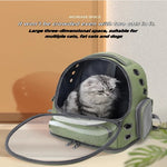 2025 New Transparent Pet Carrier Backpack Cat Accessories Outdoor Pet Shoulder bag for Cats Small Dogs Breathable Pet Supplies shimendi Sécurité et Confort pour Chien chat| Shimendi
