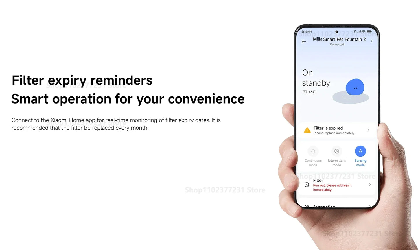Original Xiaomi Smart Pet Fountain 2 Filter 3 Pcs