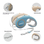 Automatic Retractable Dog Leash 3m Outdoor Pet Supplies with Dog Chain Cat Leash Comfortable Grip for Small to Large Dogs shimendi Sécurité et Confort pour Chien chat| Shimendi