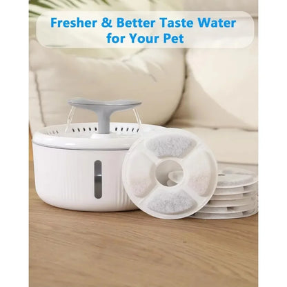 Replacement Filter For Cat Dog Water Drinking Fountain Activated Carbon Replaced Filters 6-12pcs Fountain Dispenser Feeders