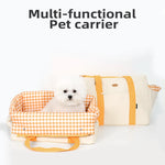 pet small dog cat bag Breathable Pets Handbag  Multipurpose pet bag nest Portable Foldable Dual-use Mobile Dog Nest dog purse - shimendi