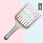 Pet Cat Excrement Cleaning Litter Basin Shovel Supplies Available In Multiple Colors Tofu Mesh Hollowed Out - shimendi