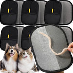 Pet Hair Remover Brush Kitten Hair Remover Gloves Deshedding Brush Glove for Dog Cat Double-Sided Fur Hair Cleaning for Carpet - shimendi