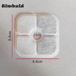 6/12pcs Replacement Activated Carbon Filter For Cat Water Drinking Fountain Replaced Filters for Pet Dog PIXI Water Dispenser - shimendi