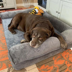 Dog Bed Extra Large Orthopedic Pet Mattress Couch Sleeping Bed Cushion with Removable Washable Cover Soft Sponge Foam - shimendi
