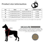 Adjustable Nylon Dog Harness Vest Reflective Soft Breathable No Pull Dog Harness Pet Harness Leash For Small Medium Large Dogs - shimendi