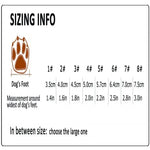 Truelove Dog Shoes Waterproof Anti-Slip Rain Boots Warm Snow Reflective for Small Medium Large Pet Sports Training TLS3961 - shimendi