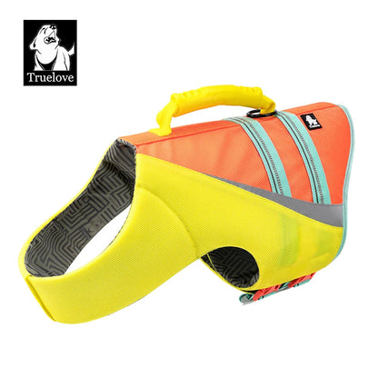 Truelove Pet Swimming Life Jacket Safety Vest for Dog in Summer Fashion Adjustable Reflective in Pool Surfing Drifting TLY1951