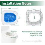 Cat Toilet Trainer Litter Box Cat Toilet Training Reusable Simple Installation Open Cat Raising Artifact - shimendi