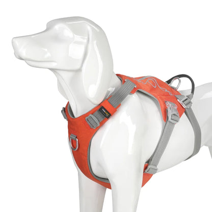 TRUELOVE Escape-proof Harness with Zippered Pocket Tactical Dog Vest Harness and Easy Control Training Military Backpack YH1811