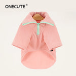 Pet Two-legged Zipper Shirt Small And Medium-sized Dog Autumn Winter Warm Windproof Fashion Costumes Puppy Cotton Clothes - shimendi