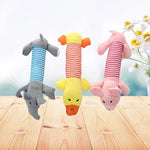 Molar Dog Toy Plush Supplies Fit For All Puppy Pet Squeak Chew Toy Funny Durable Chew Elephant Duck Pig Toy Pets Supplies Molar - shimendi