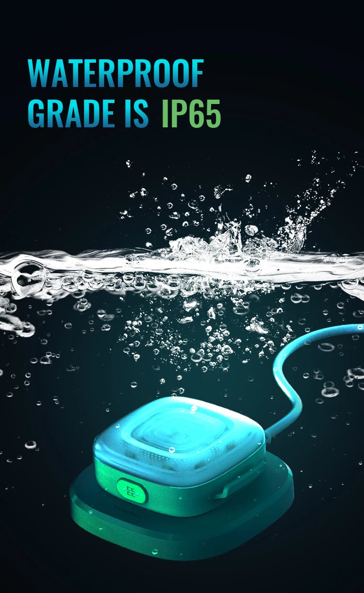 Truelove Safety LED Light for Pet Wear Collar Harness Backpack with Water Resistant and Long Continuous Battery Life TLD19102