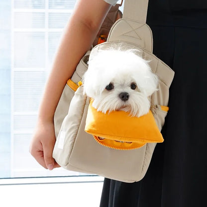 Onecute Pet Carrier Shoulder Bag Travel Bag Business Packages Transport Basket For Small Medium Dogs