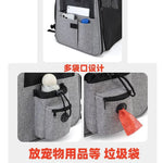 Foldable Pet Carrier Trolley Case Expandable Large Capacity Pet Backpack Portable Travel Bag for Dogs Cats shimendi Sécurité et Confort pour Chien chat| Shimendi