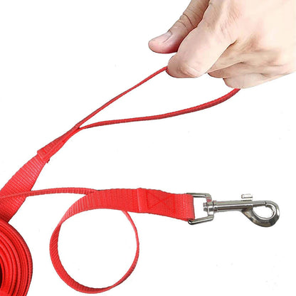 Pet Dog Training Leash Walking Belt Long Lanyard Dog Walking Protection Rope Suitable For Small And Large Dogs 1.5/3/5/6M Leash