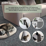 8 Sizes Couch Cat Scratch Guards Mat Cat Tree Scratching Scraper Claw Post Paw Sofa Protector Cats Scratcher Pet Home Furniture - shimendi