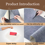 Self-Adhesive Cat Scratching Mat Trimmable Cat Carpet Cat Scratching Carpet Corner Wall Cat DIY Scratch Sofa Furniture Protector - shimendi