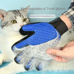 Silicone Pet Grooming Gloves Cats Hair Brush and Comb Gloves to Bathe Dogs Cleaning Hair Removal  for Dog Animal Use Supplies - shimendi