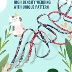 Truelove Floral Pet Leash Premium Quality Trendy Durable and Stylish Designs for Small Medium Top Dropshipping Choice TLL3113 shimendi Sécurité et Confort pour Chien chat| Shimendi