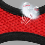 Cat Harness Vest Walking Lead Leash For Puppy Dogs Collar Polyester Adjustable Mesh Dog Harness For Small Medium Pet Accessories shimendi Sécurité et Confort pour Chien chat| Shimendi