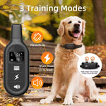 Electric Dog Training Collar Waterproof Dog Bark Collar Pet With Remote Control Rechargeable Anti Barking Device All Size Dogs shimendi Sécurité et Confort pour Chien chat| Shimendi