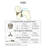 ONECUTE Handsfree Pet Dog Puppy  Harness  with Adjustable Traction Rope  Cat Breathable and Not Tight shimendi Sécurité et Confort pour Chien chat| Shimendi