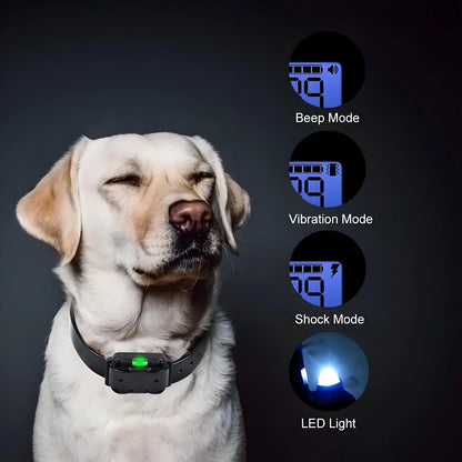 800m Dog Training Collar LCD Screen Waterproof Pet Electronic Collar Remote Control Trainer For Most Dogs