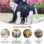 Backpack Carrier for Large Dog Full Body Dog Sling with Handle Dog Lift Harnesses for Elderly Disabled Dogs shimendi Sécurité et Confort pour Chien chat| Shimendi