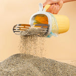 New Cat Litter Shovel Scoop with Refill Bag for Pet Filter Clean Toilet Garbage Picker Cat Supplies Cat Litter Box Self Cleaning - shimendi