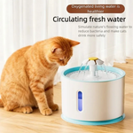 New 3.2L Stainless Steel Cat Water Fountain, USB Auto Smart Pet Drinking Fountain with Visual Water Window, Silent Pump for Cats - shimendi